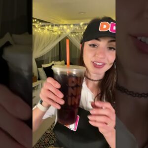 ASMR | FASTEST Dunkin Employee tells you to get out.?#asmr #shorts